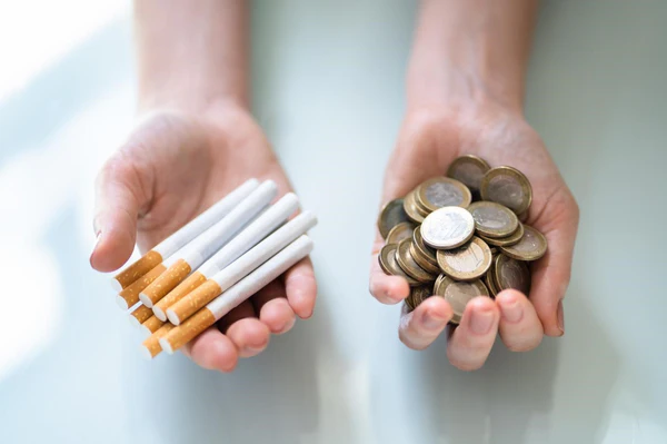 Think about it, the money you saved from smoking